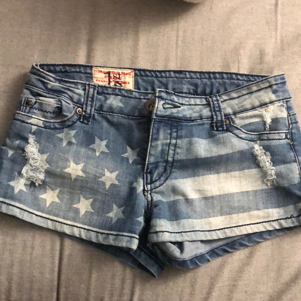 American Flag Shorts